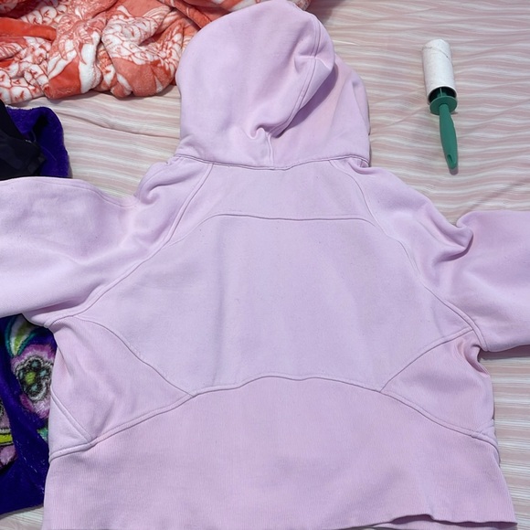 Strawberry milk half zip Lululemon scuba! Size M/L - Picture 2 of 6
